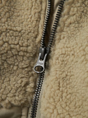 Lil Atelier Fleecejacke "Nalo" in Beige
