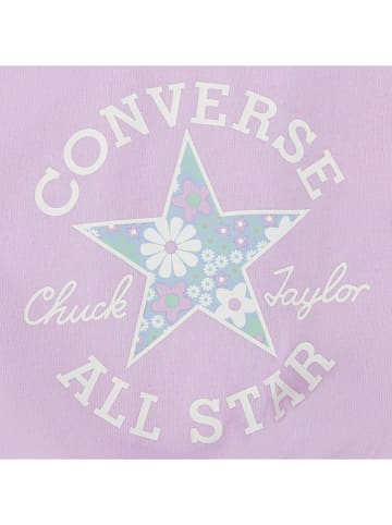 Converse 2-delige outfit paars/lichtblauw