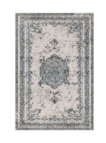 Elizabed 2er-Set: Badematten in Beige/ Grau
