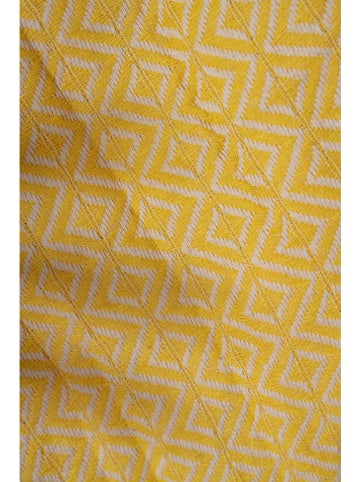 Elizabed Strandtuch in Gelb/ Beige
