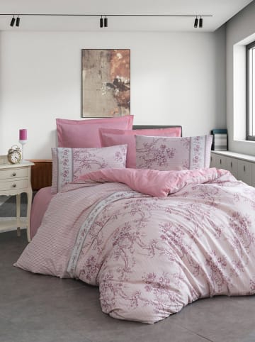 Elizabed Beddengoedset "Roza" lichtroze
