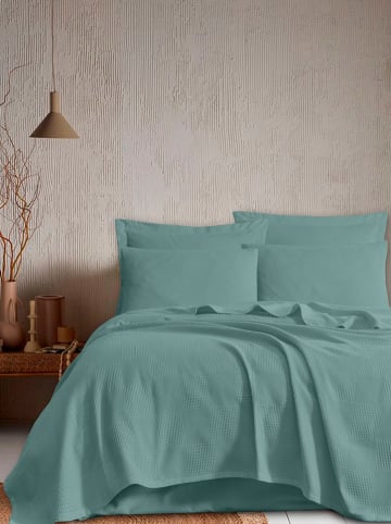 Elizabed Bedsprei turquoise
