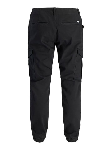 JACK & JONES Junior Cargohose "Marco" in Schwarz