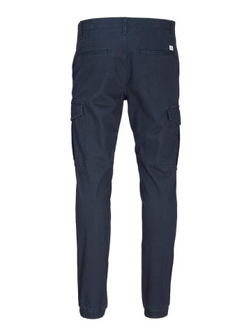 JACK & JONES Junior Bojówki "Marco" w kolorze granatowym