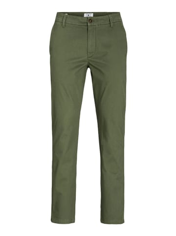 JACK & JONES Junior Spodnie chino "Bolton" w kolorze khaki