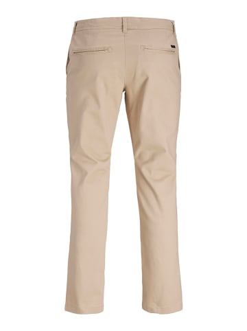 JACK & JONES Junior Spodnie chino "Bolton" w kolorze beżowym