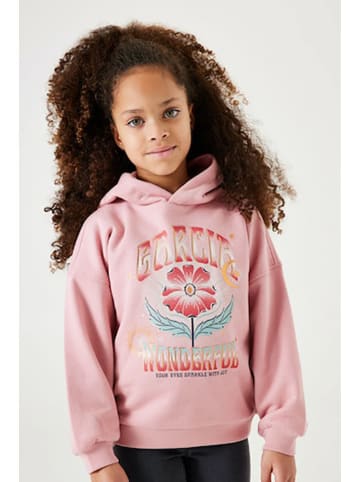 Garcia Hoodie in Rosa/ Bunt