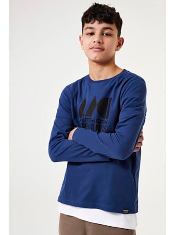 Garcia Longsleeve in Dunkelblau
