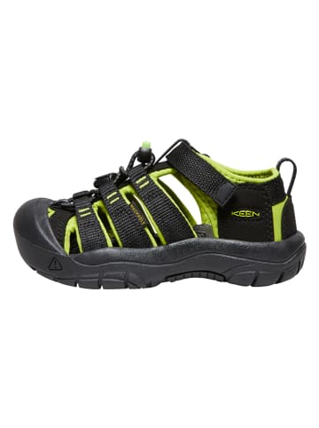 Keen Wandelsandalen zwart/groen