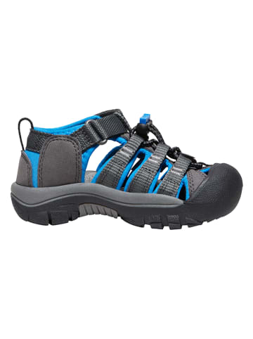 Keen Wandelsandalen antraciet/blauw