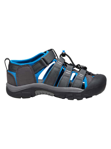 Keen Wandelsandalen antraciet/blauw