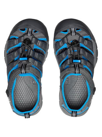 Keen Wandersandalen in Anthrazit/ Blau