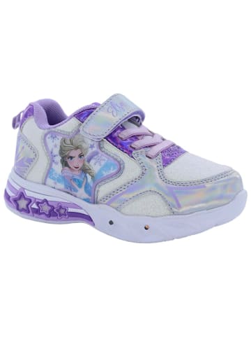 Disney Sneakersy w kolorze srebrno-fioletowym