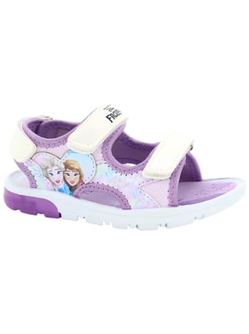 Disney Sandały w kolorze fioletowo-białym