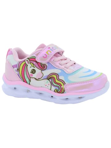 Disney Sneakersy w kolorze jasnoróżowym