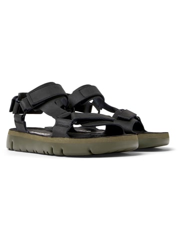 Camper Leder-Sandalen in Schwarz
