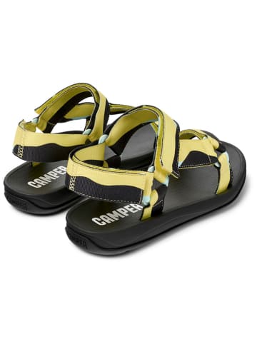 Camper Sandalen in Gelb/ Schwarz