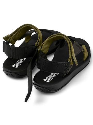 Camper Sandalen kaki/zwart