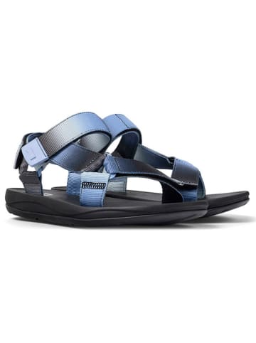 Camper Sandalen in Hellblau/ Schwarz