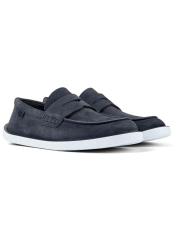 Camper Leren mocassins donkerblauw