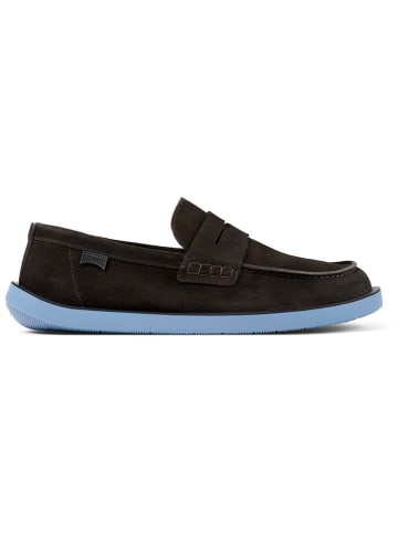 Camper Leren mocassins antraciet