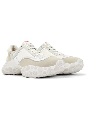 Camper Leder-Sneakers in Weiß/ Beige