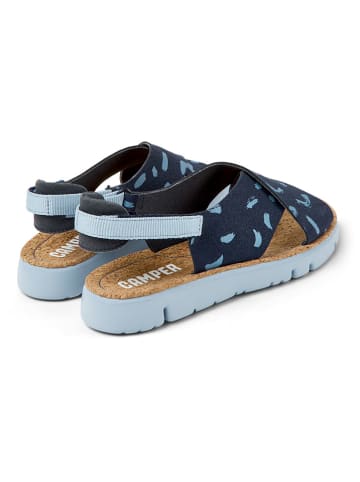 Camper Leren sandalen donkerblauw