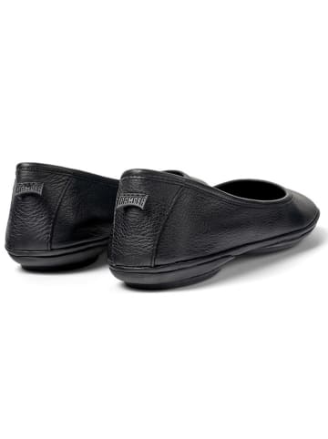 Camper Leren ballerina's zwart