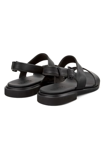Camper Leder-Sandalen in Schwarz