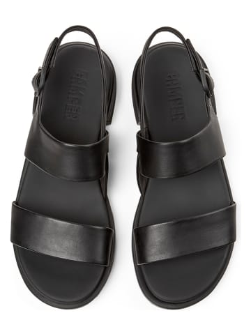 Camper Leren sandalen zwart