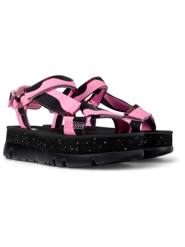 Camper Sandaletten in Schwarz/ Rosa
