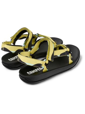 Camper Sandalen in Gelb/ Schwarz