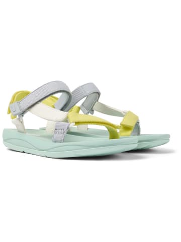 Camper Sandalen geel/grijs/wit