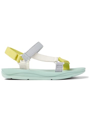 Camper Sandalen geel/grijs/wit