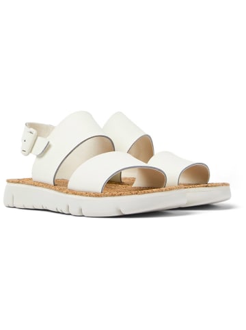 Camper Leren sandalen wit