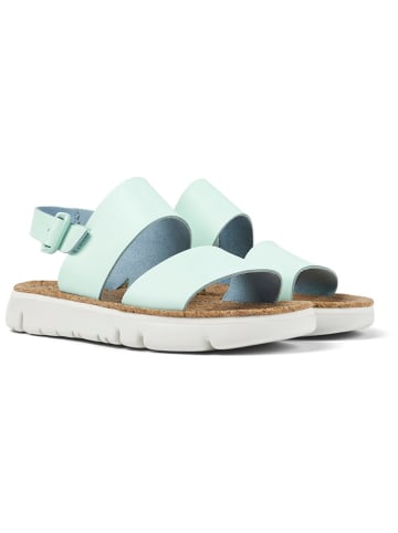 Camper Leren sandalen turquoise