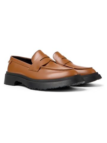 Camper Leren mocassins lichtbruin