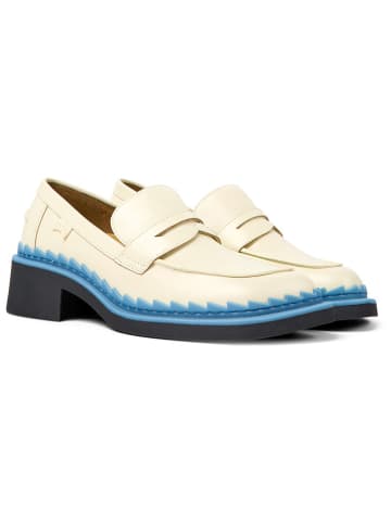 Camper Leren mocassins wit