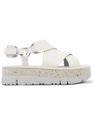 Camper Leder-Sandaletten in Weiß