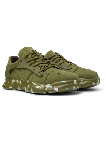 Camper Leder-Sneakers in Khaki