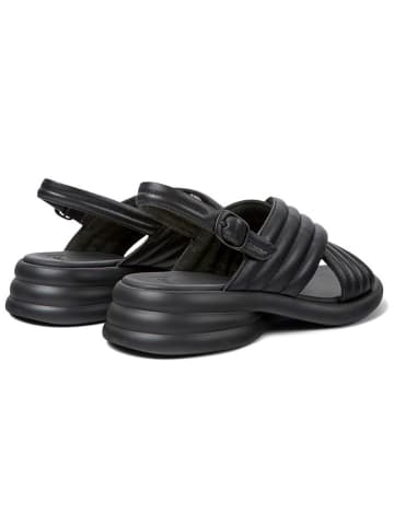 Camper Leder-Sandalen in Schwarz