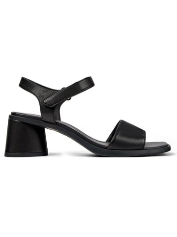 Camper Leder-Sandaletten in Schwarz