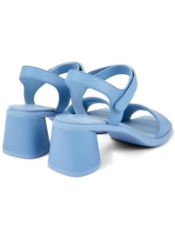 Camper Leren haksandalen lichtblauw