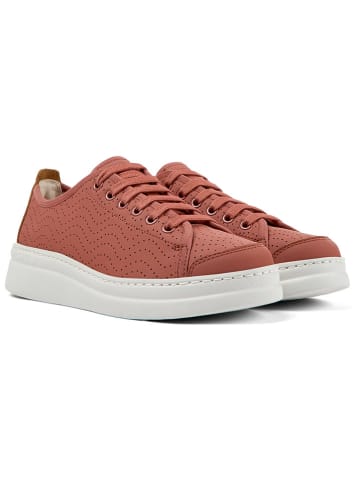 Camper Skórzane sneakersy w kolorze czerwonym