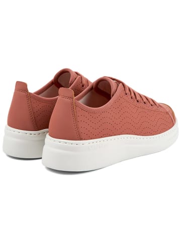 Camper Skórzane sneakersy w kolorze czerwonym