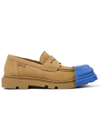 Camper Leren mocassins lichtbruin