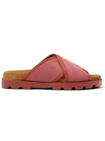 Camper Klapki w kolorze czerwonym