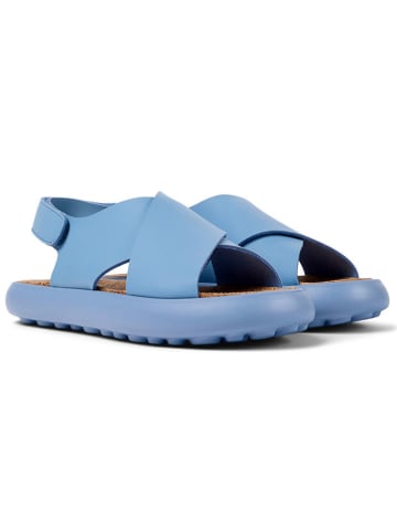 Camper Leren sandalen lichtblauw