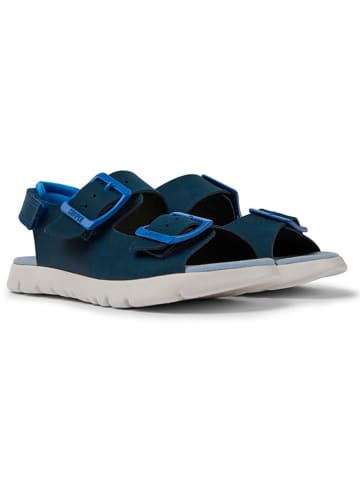 Camper Leren sandalen donkerblauw
