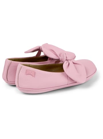 Camper Leder-Ballerinas in Rosa